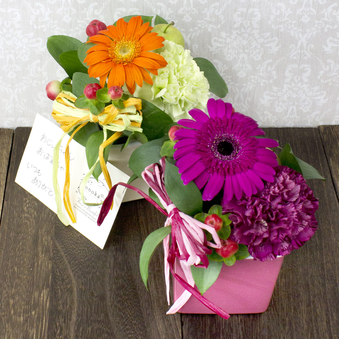 メッセージカードを添えて渡してもGOOD！