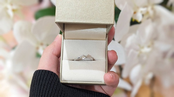 マツヤマ・雅-miyabi- | ダイヤモンドが輝く！シンプルな婚約指輪のご