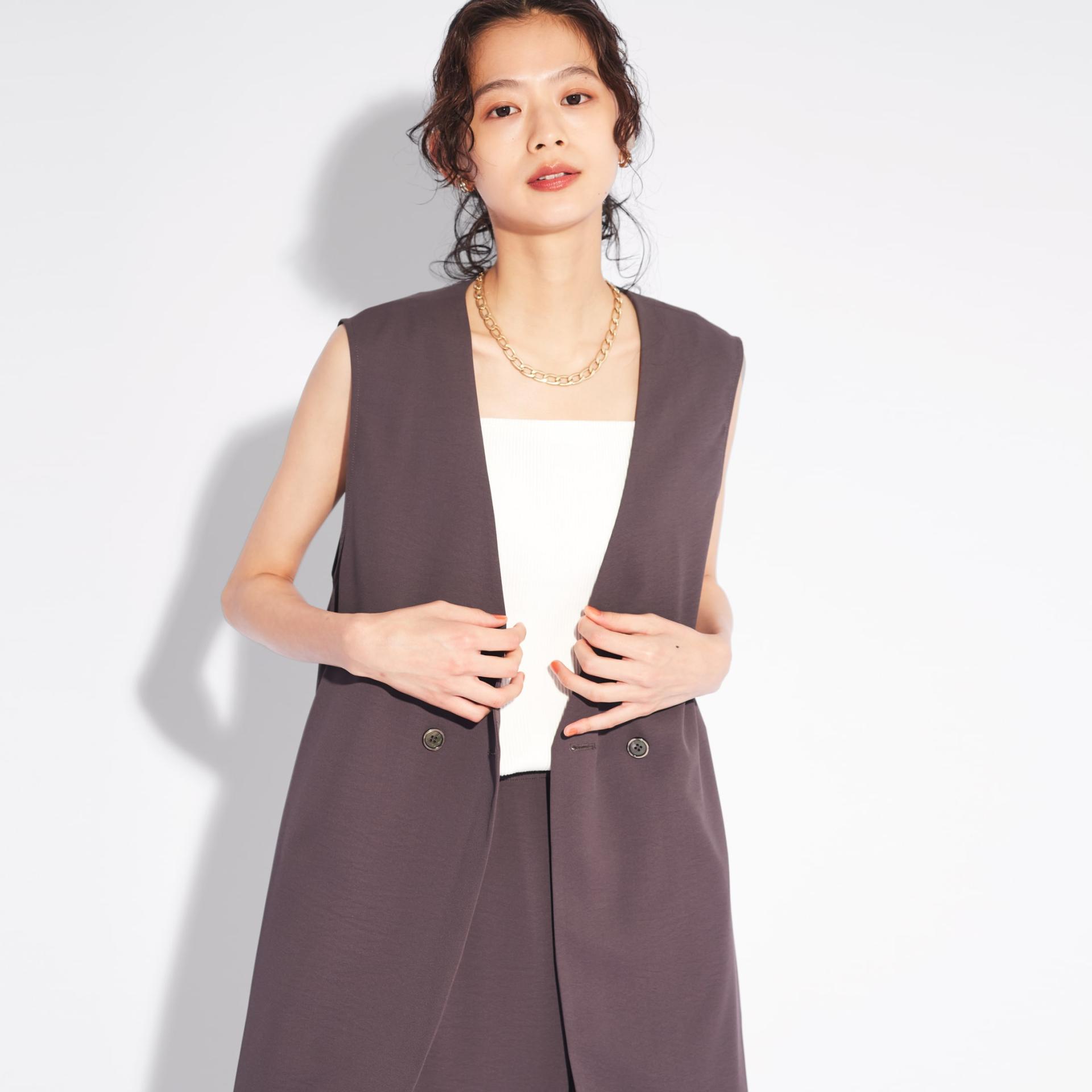 ☺︎rëm出品 COMME CA ISM シャツ ファンクショナル リネンライク オープン