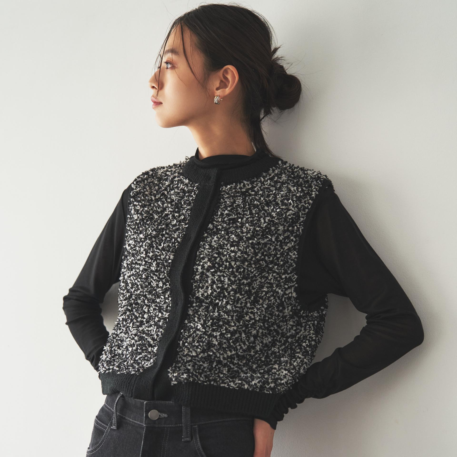 コムサイズム | 華やかな印象のニットベスト☆ | SHOP NEWS｜洛北阪急