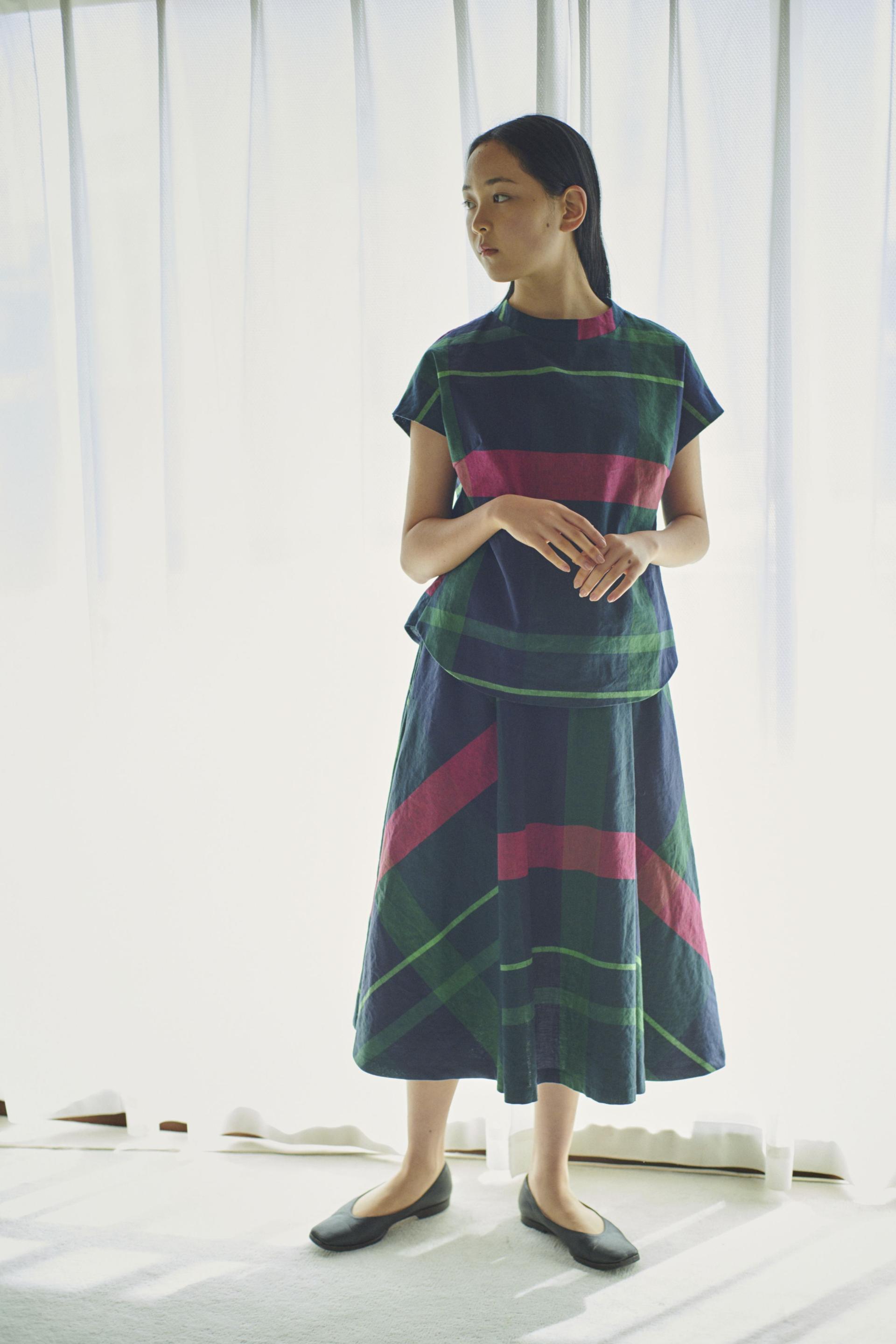 パラスパレス 2025コットンリネンタックスカート パラスパレス | ≪パラスパレス≫2025夏 夏の霜・・・⑧⑨⑩ | SHOP