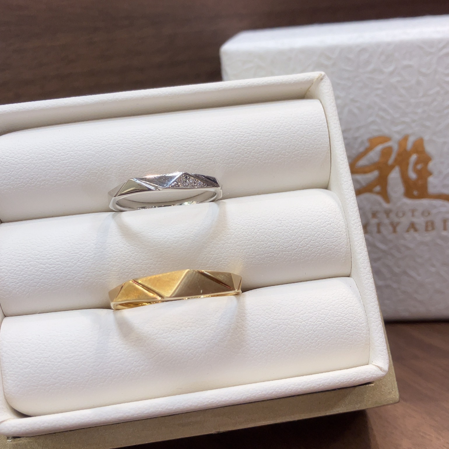 マツヤマ・雅-miyabi- | 宝石カットみたいな結婚指輪(ペアリング マツヤマ・雅-miyabi- | 宝石カットみたいな結婚指輪(ペアリング